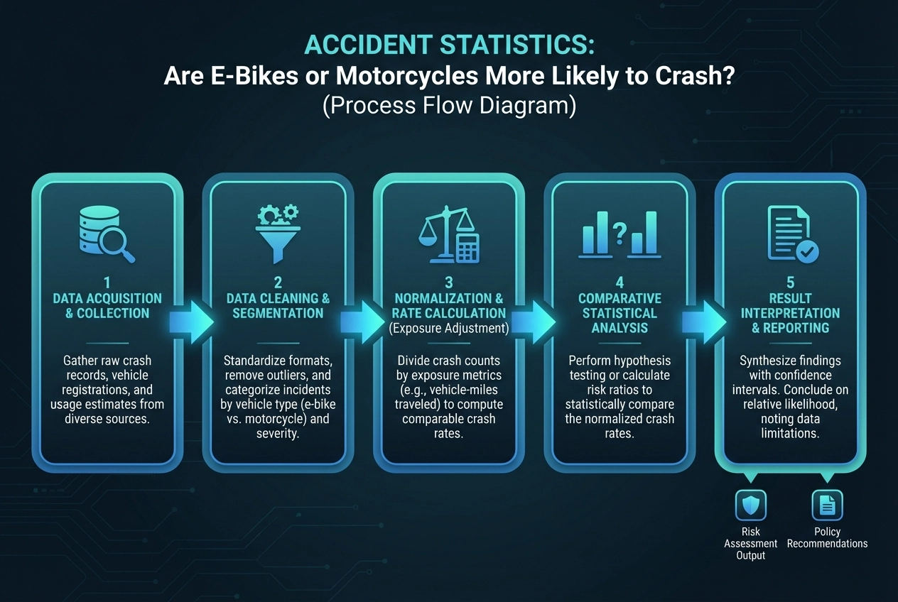 Accident Statistics: Are E-Bikes or Motorcycles More Likely to Crash?